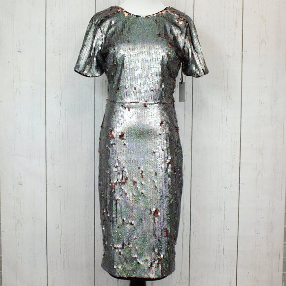Revolve Lovers + Friends Mermaid Sequin Sheath Dress S - Picture 3 of 11